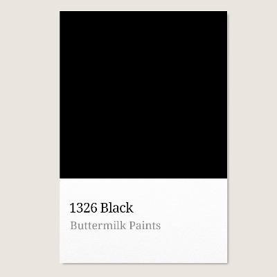 1326 블랙  -  올드빌리지 버터밀크 페인트