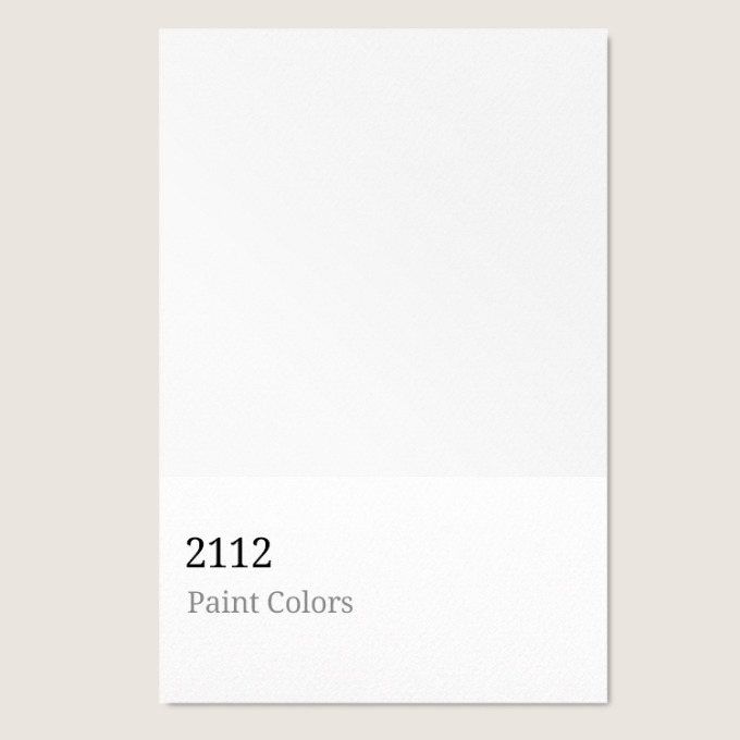 2112 프로방스 화이트   -  올드빌리지  페인트