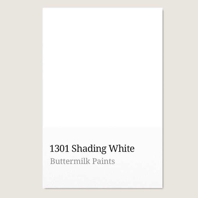1301 쉐딩화이트  - 올드빌리지 버터밀크 페인트