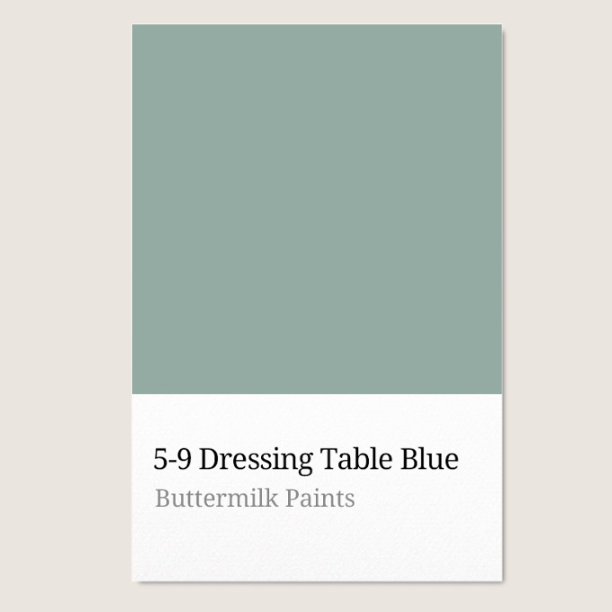 5-9 드레싱 테이블 블루   - 올드빌리지 버터밀크 페인트