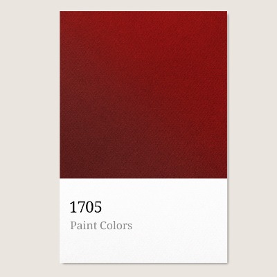 1705 브리티쉬 레드  -  올드빌리지  페인트