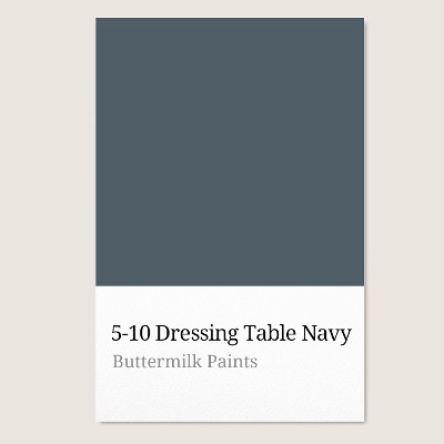 5-10 드레싱 테이블 네이비블루    - 올드빌리지 버터밀크 페인트